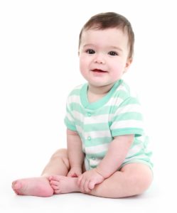 smiling baby boy pediatrics of dalton GA