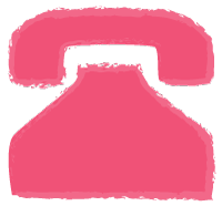 pink phone icon pediatrics of dalton GA